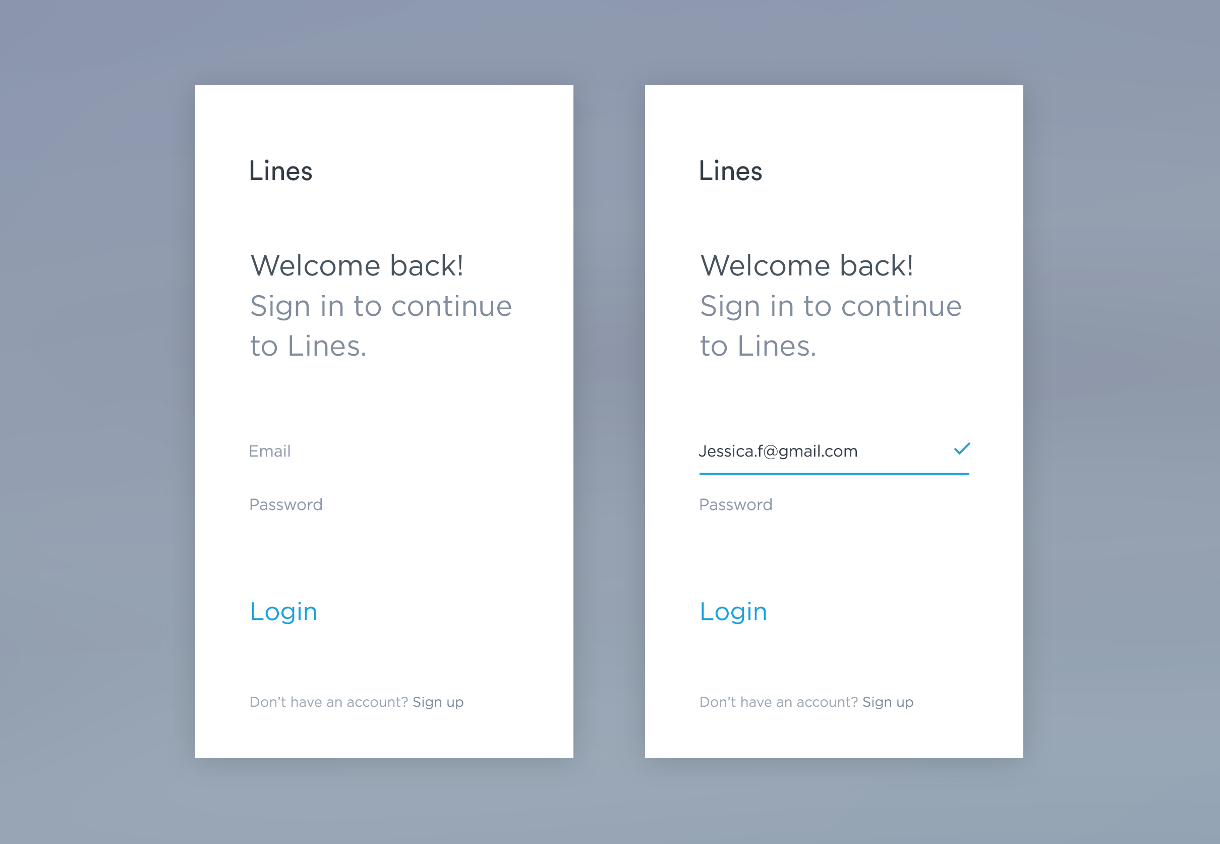 Photo of visual design principle alignment